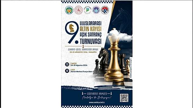 9. Uluslararası Altın Kayısı Satranç Turnuvası Malatya'da Başlıyor