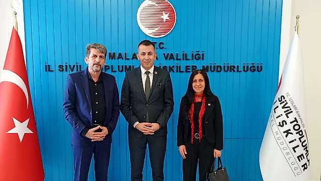 ABYB Malatya Şubesi'nden İl Müdürü Çakır'a Ziyaret