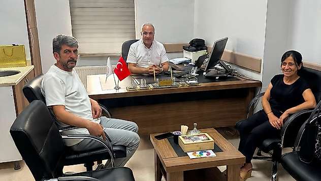 ABYB Malatya Şubesi'nden Yeşilyurt İlçe Sağlık Müdürü Sarıgül'e Ziyaret