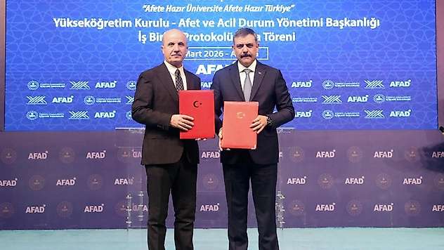 AFAD ve YÖK'ten afet farkındalığı için iş birliği