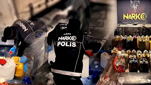 Ağrı'da Uyuşturucuya Ağır Darbe: 761 Kilogram Metamfetamin Ele Geçirildi