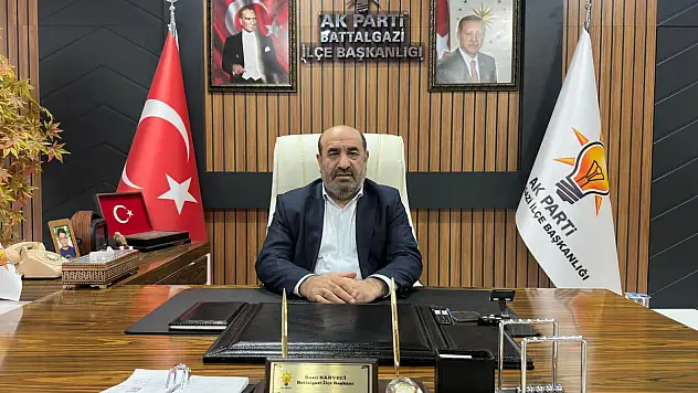AK Parti Battalgazi İlçe Başkanı Basri Kahveci'den Yeni Yıl Mesajı