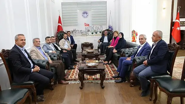 Ak Parti'den Başkan Güder'e Teşekkür Ziyareti