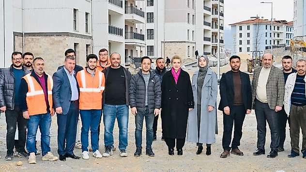 AK Parti Milletvekili Ölmeztoprak, Taştepe ve Bahçebaşı TOKİ Projelerini İnceledi