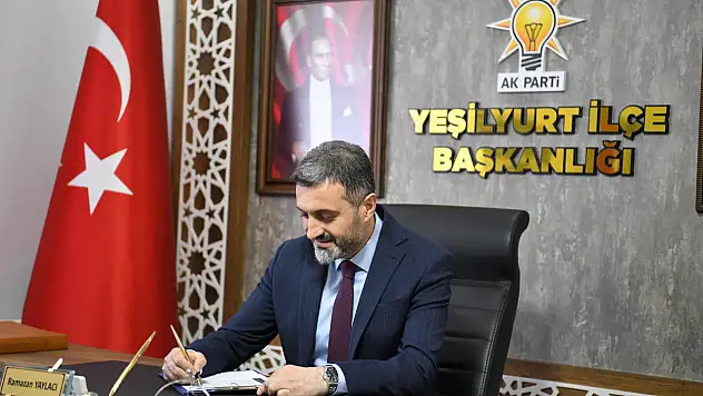 AK Parti Yeşilyurt İlçe Başkanı Ramazan Yaylacı'dan 19 Mayıs Mesajı: 'Gençliğimiz, Geleceğimizin Teminatıdır'