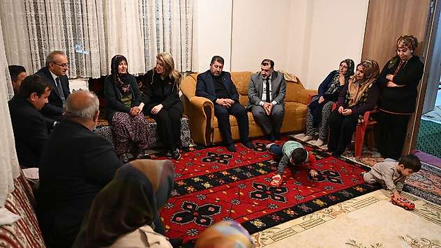 Akçadağ'da Kırsal Konutlar ve Sosyal Projeler İnceleme Altında