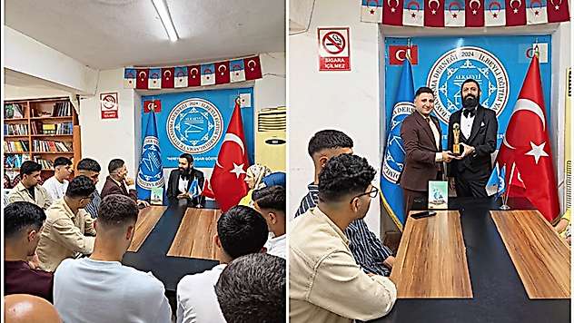 Akif Manaf'a 'Eğitim ve Barış Ödülü'