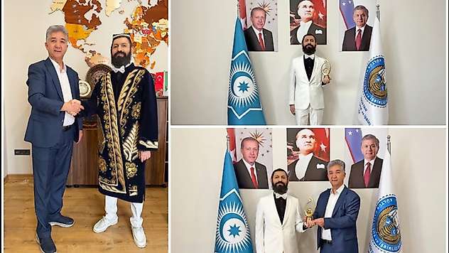 Akif Manaf'a Özbekistan'dan Kültür ve Barış Ödülü