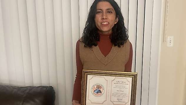 Akif Manaf Sağlık ve Barış Ödülü ABD'de Mansi Williams'a Verildi