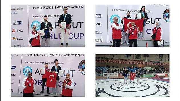 Alpagut Dünya Kupa'sında Malatya'lı sporcular Gürcistan'da tarih yazdı