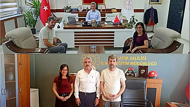 Anadolu Basın Yayın Birliği'nden Malatya İl Milli Eğitim Müdürlüğü'ne Ziyaret