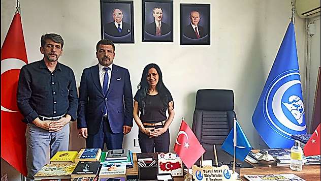 Anadolu Basın Yayın Birliği'nden Ülkü Ocakları Malatya İl Başkanlığı'na Hayırlı Olsun Ziyareti