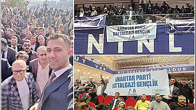 Anahtar Parti 1. Yıl Kutlamasında Battalgazi İlçe Başkanlığı Ankara'da Sahnedeydi