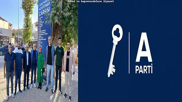 Anahtar Parti Battalgazi İlçe Teşkilatı'ndan Esnaf ve Depremzedelere Ziyaret