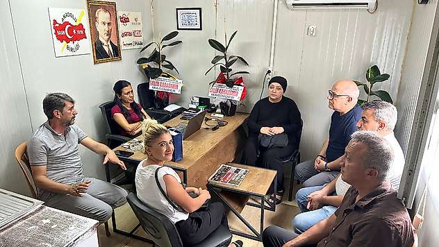 Anahtar Parti Battalgazi İlçe Teşkilatı'ndan Basın Bayramı Ziyareti