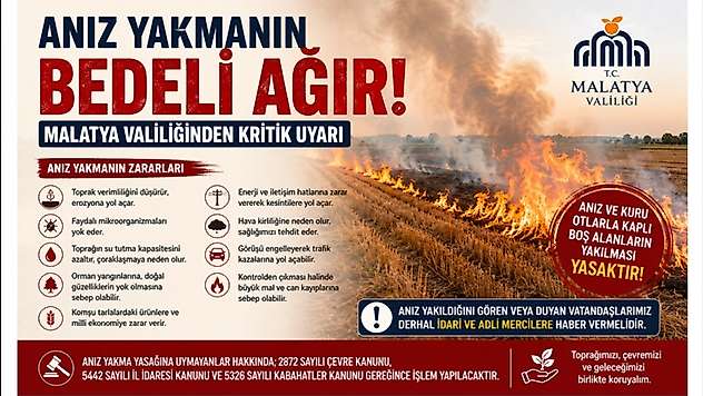 Anız Yakmanın Bedeli Ağır: Valilikten Kritik Uyarı