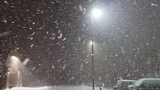 Ankara için kar uyarısı