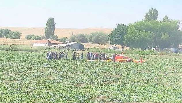 Ankara Sincan'da Eğitim Helikopteri Düştü: 2 Yaralı