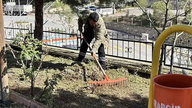Arapgir Belediyesi'nden Kütüphane Bahçesine Bahar Dokunuşu