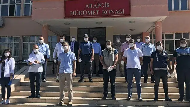 Arapgir'de Koronavirüs Denetlemesi Yapıldı