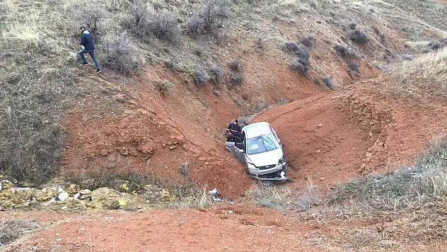 Arguvan Yamaç Mahallesinde Trafik Kazası