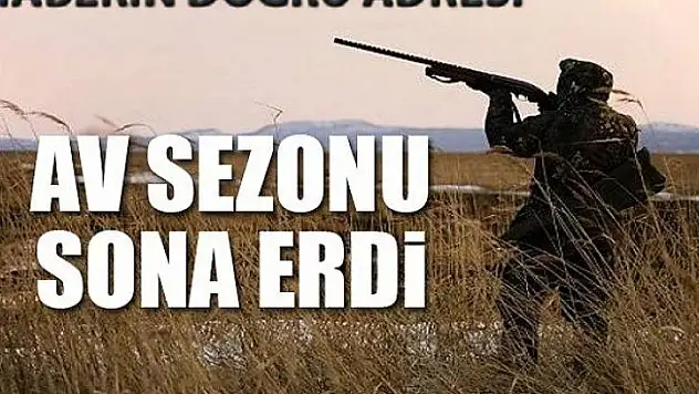 Av Sezonu Sona Erdi