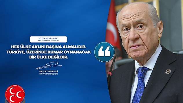 Bahçeli'den İran-İsrail Gerilimi ve CHP'ye Sert Mesajlar