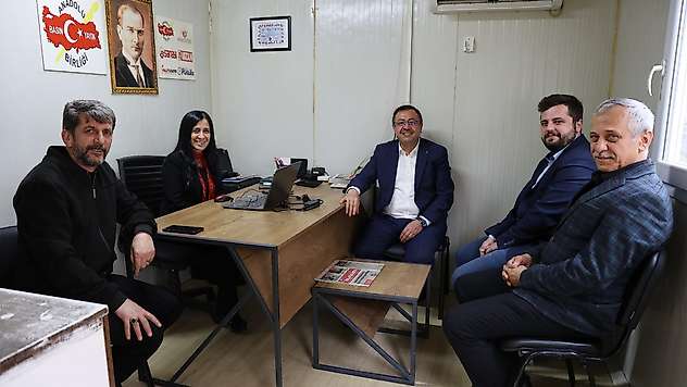 Bakan'dan ABYB Malatya Şubesi'ne ziyaret: Filiz Yavuzkurt ve Said Yalçın ile görüşme