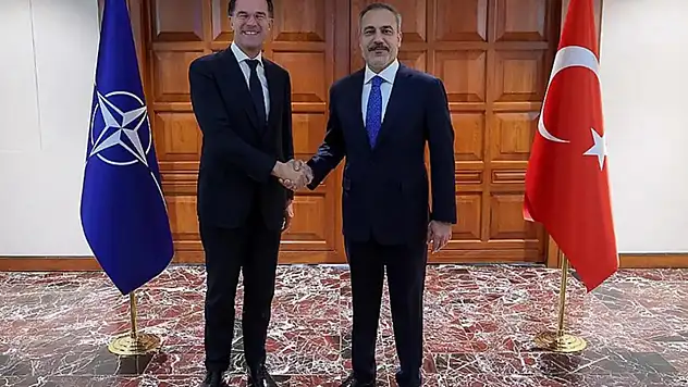 Bakan Fidan, NATO Genel Sekreteri Rutte ile görüştü