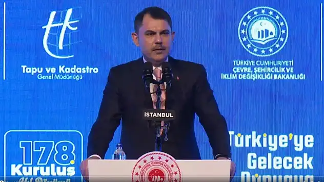 Bakan Murat Kurum: 'Kayıt dışı tek bir metrekare 2B alan kalmayacak'