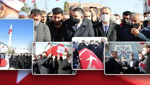 Bakan Pakdemir'li Şehit Aydın Köse'nin Cenazesine katıldı