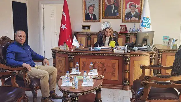 Başhekim Deniz'den Rektör Karabulut'a Ziyaret