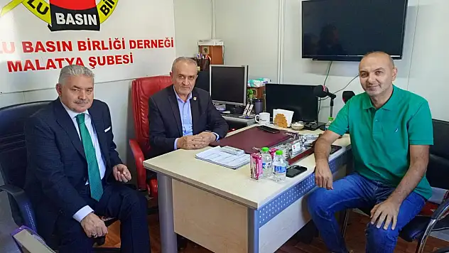 Başkan Ali Karadoğan'dan Anadolu Basın Birliğine Ziyaret