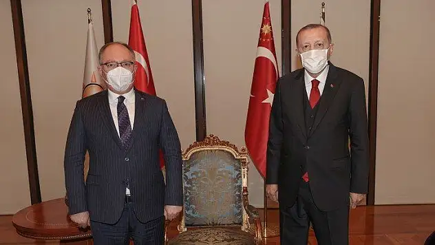 Başkan Bilgin Cumhurbaşkanı Erdoğan İle Bir Araya Geldi…