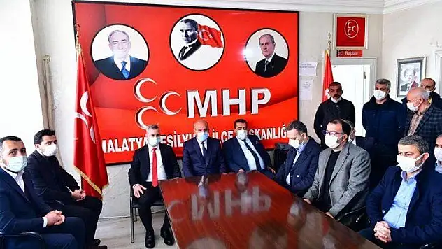 Başkan Çınar'dan MHP Teşkilatına Ziyaret