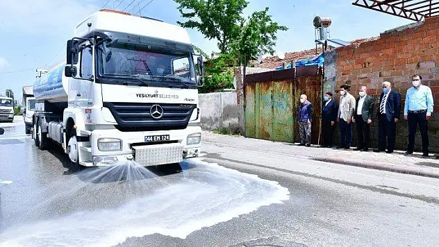 Başkan Çınar, Melekbaba Mahallesindeki Hijyen Ve Temizlik Hizmetlerini İnceledi