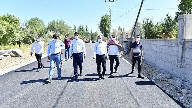 Başkan Çınar Şahnahan'a Gitti, Yatırımları Yerinde İnceledi