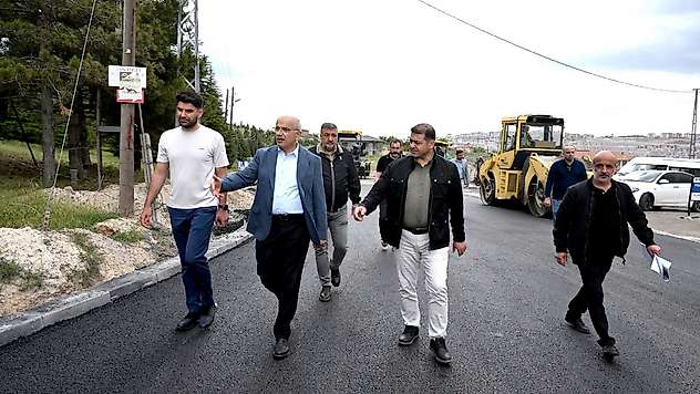 Başkan Er Kuzey Kuşak Yolu'nda İnceleme Yaptı: Trafik Yükü Azalacak