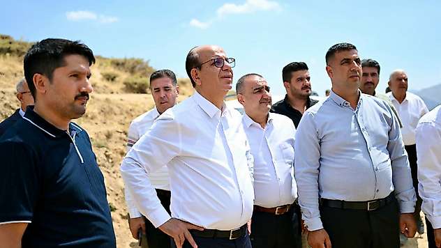 Başkan Geçit, Geli Mezrası'nda Yeni Yatırımları Yerinde İnceledi