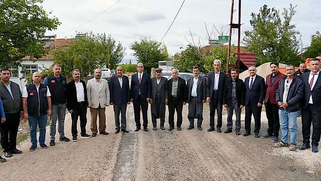 Başkan Geçit Suluköy'de İnceledi: 12 Kilometrelik Yol Çalışmasının Yarısı Tamamlandı