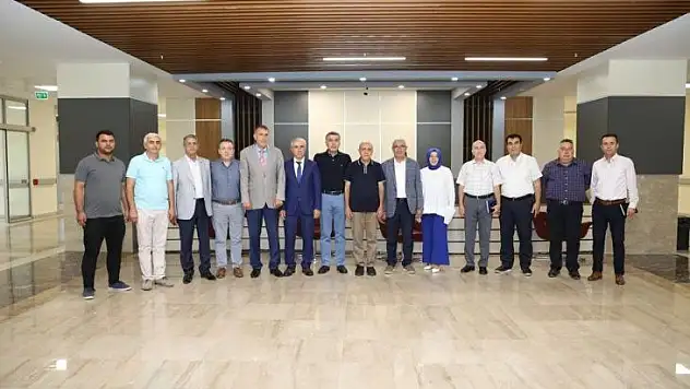 Başkan Güder'den Başhekim Karaaslan'a Hayırlı Olsun Ziyareti