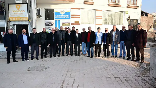 Başkan Güder, Malatya Bingöllüler Derneği'ni Ziyaret Etti