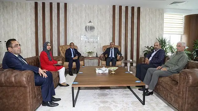 Başkan Güder, Maski Genel Müdürü Mehmet Yaşar Karataş'ı Ziyaret Etti