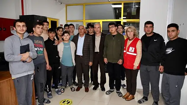 Başkan Güder, Öğrencilere Tecrübelerini Aktardı