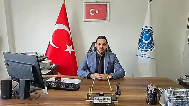 Başkan Güler : 'Üretimin en önemli bileşeni ise kuşkusuz alın teriyle çalışanlardır.'