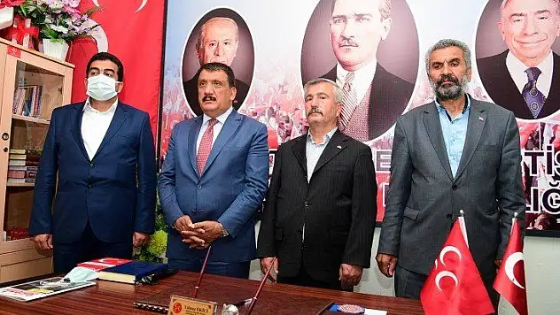 Başkan Gürkan'dan Hekimhan'a Ziyaret