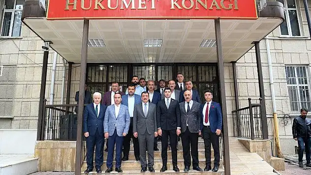 Başkan Gürkan Doğanşehir Kaymakamlığını ziyaret etti