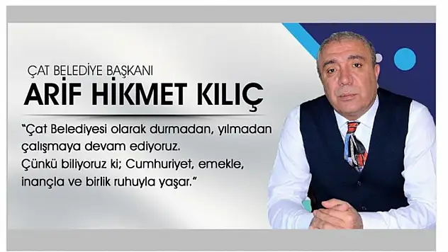 Başkan Kılıç'tan Cumhuriyet'in 102. Yılı Mesajı