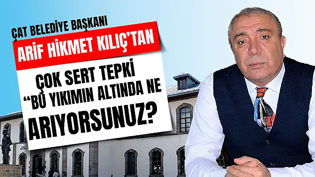 Başkan Kılıç'tan Erzurum Kongre Binası İçin Net Mesaj: 'Bu bina yıkılamaz, bu milletin onurudur'