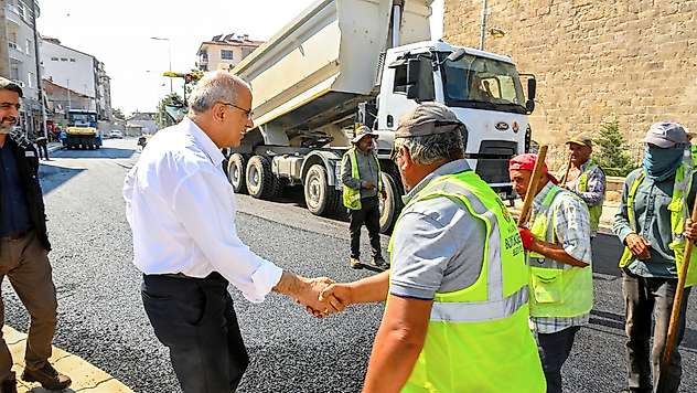 Başkan Sami Er: Malatya'nın 95 Noktasında Yol Çalışması Sürüyor